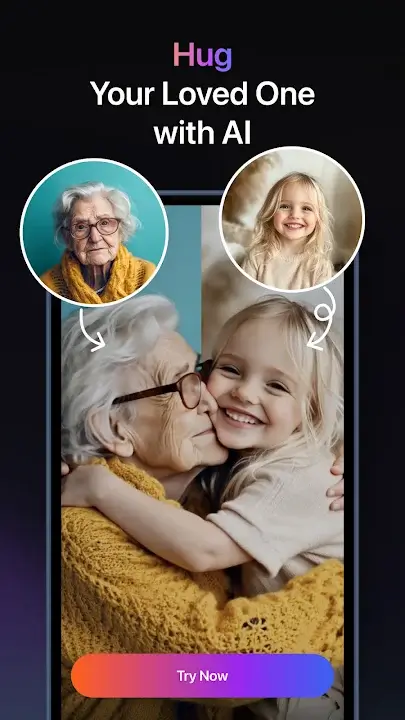PixVerse AI Video Generator MOD APK AI-generated video creation app interface showing cinematic scenes being rendered from text input.